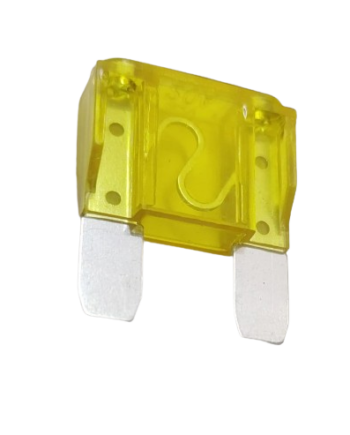 Fusible Automotriz Grande 20A Amarillo